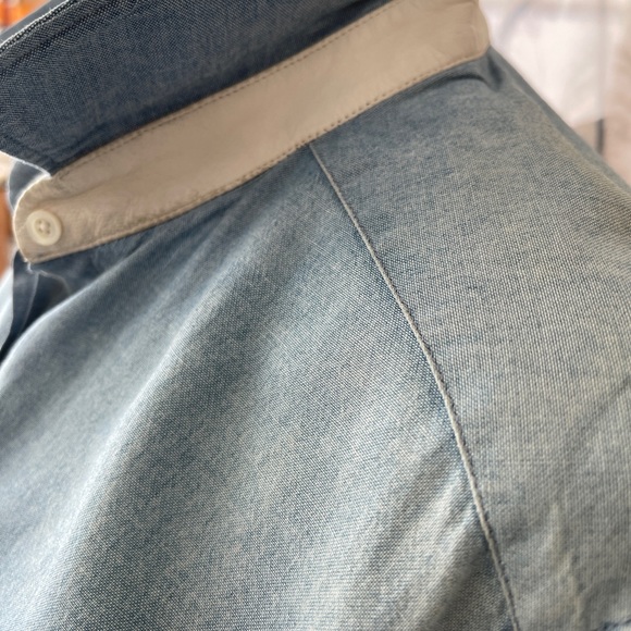 IRO Hamie Denim with Lamb Leather Trim - Picture 3 of 7